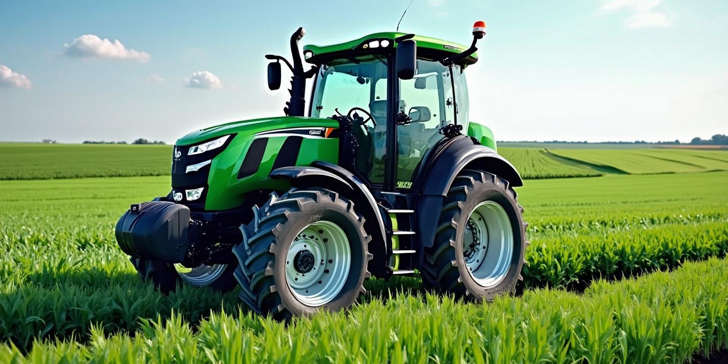 Modern Agricultural Tractor